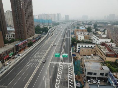 ​郑州快速路有哪几条（郑州农业路快速通道与京广快速路高架桥北向西匝道通车）