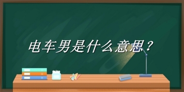 电车男是什么意思？