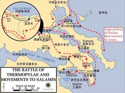 ​萨拉米湾海战背景介绍 萨拉米湾海战双方实力简介