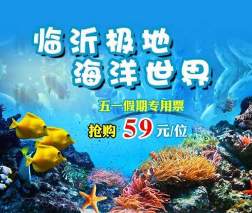 ​临沂极地海洋世界五一特惠，门票仅59元，假期一起来这里放肆嗨玩吧！！！